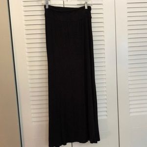 Merona Black Maxi Skirt
